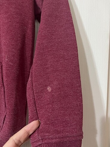 9 Yaş Beden bordo Renk U.S polo Sweat