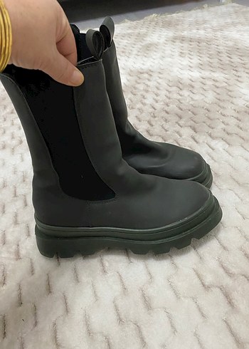 Kadın Yeşil Platform Lastikli Bot - Görsel 4