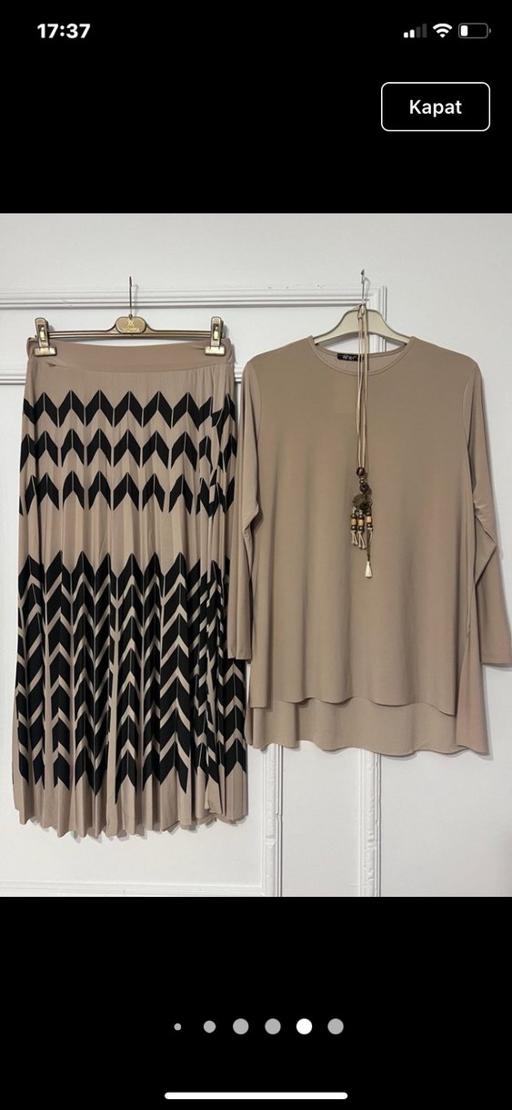 Etekli takım 38 den 52 bedene kadar - Görsel 3