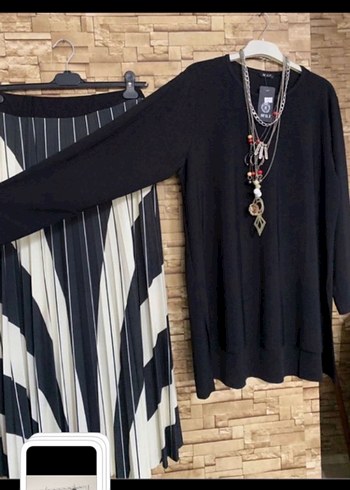 Etekli takım 1 beden 2 beden şeklinde - Görsel 4