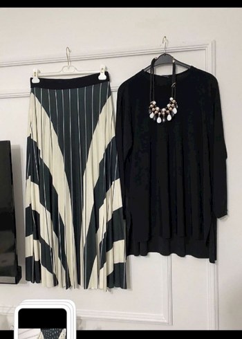 Etekli takım 1 beden 2 beden şeklinde - Görsel 2