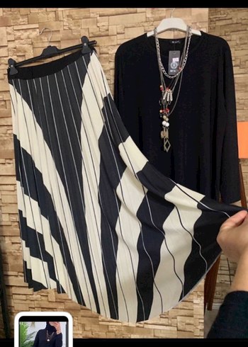 Etekli takım 1 beden 2 beden şeklinde - Görsel 3