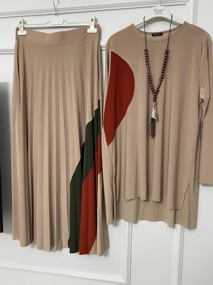 Etekli takım 1 beden 2 beden - Görsel 4