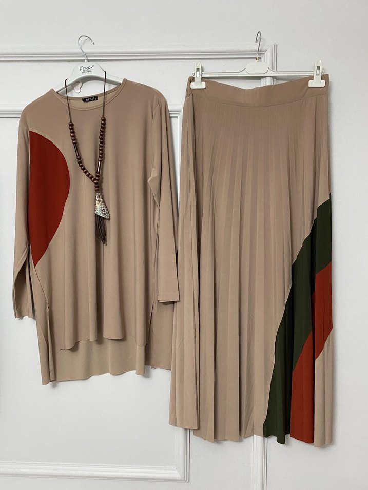 Etekli takım 1 beden 2 beden - Görsel 3