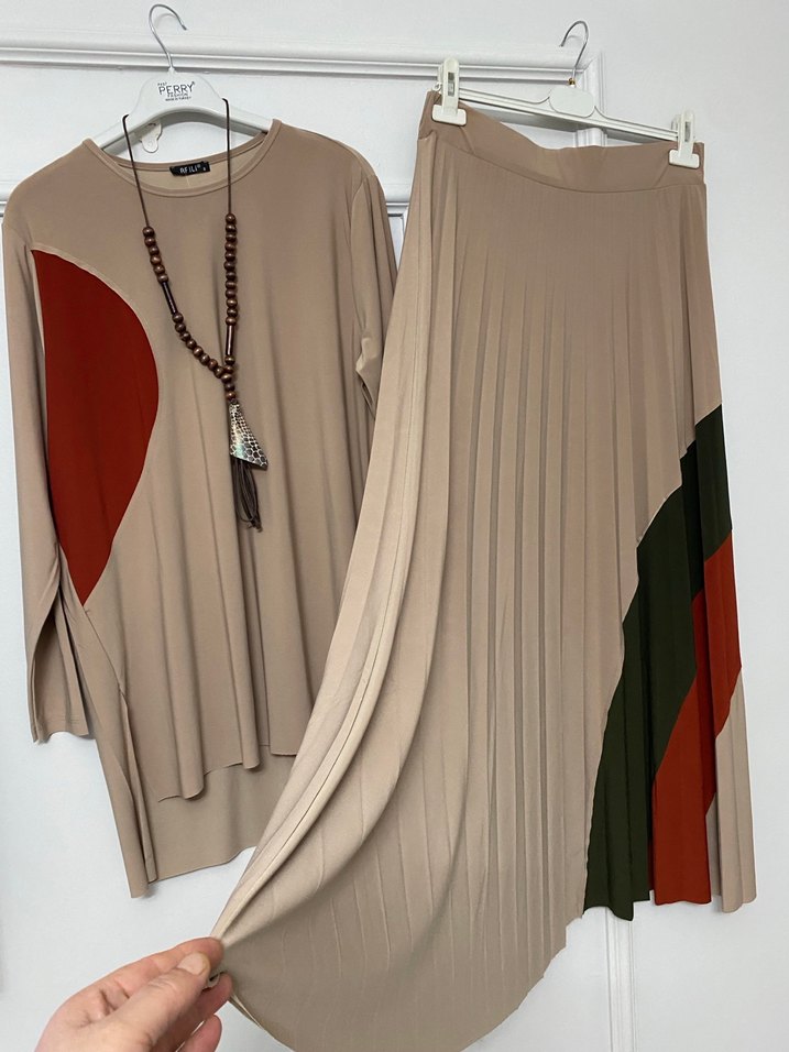 Etekli takım 1 beden 2 beden - Görsel 2