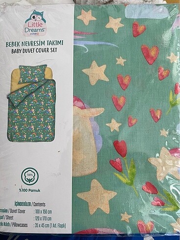 Beden bebek nevresim takımı
