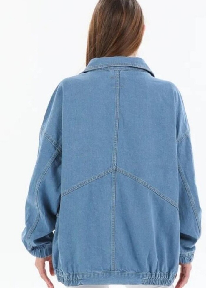 Overize kot gömlek  - Görsel 2