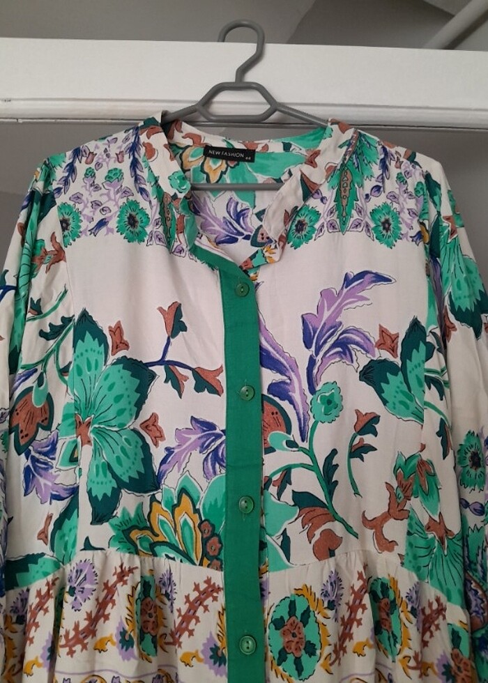 Tesettür uzun elbise  - Görsel 4