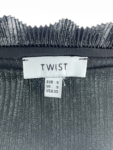 s Beden siyah Renk Twist Kısa Elbise %70 İndirimli.
