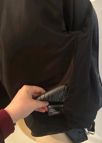 Kadın Siyah Deri Biker Ceket - Görsel 9