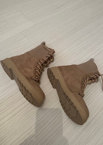 Bej Süet Kadın Platform Bot - Görsel 9