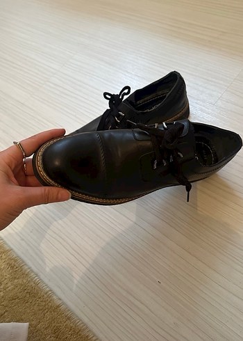 Siyah Klasik Erkek Deri Ayakkabı - Görsel 12