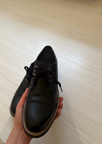 Siyah Klasik Erkek Deri Ayakkabı - Görsel 5