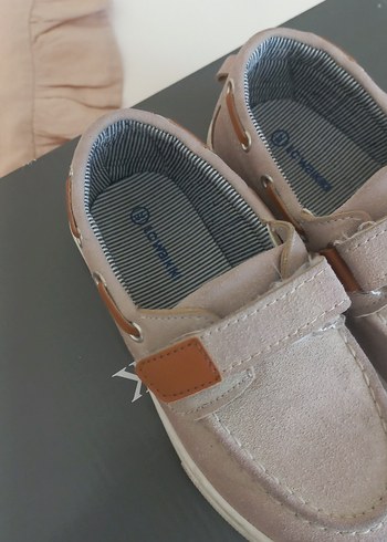 Bej Süet Erkek Çocuk Günlük Ayakkabı - Görsel 2