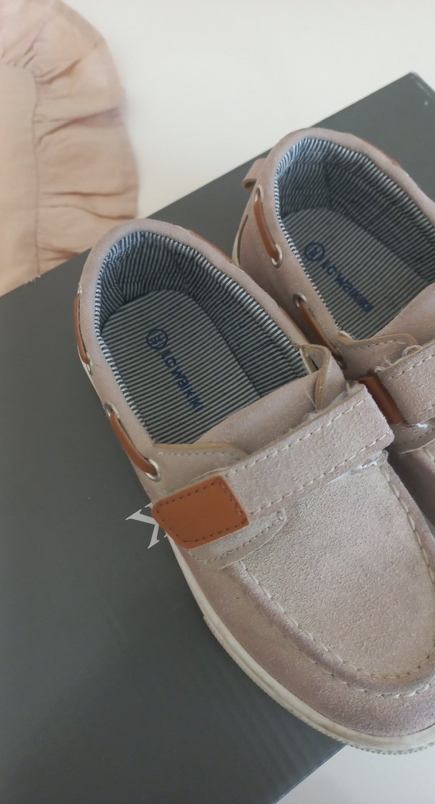 Bej Süet Erkek Çocuk Günlük Ayakkabı - Görsel 2