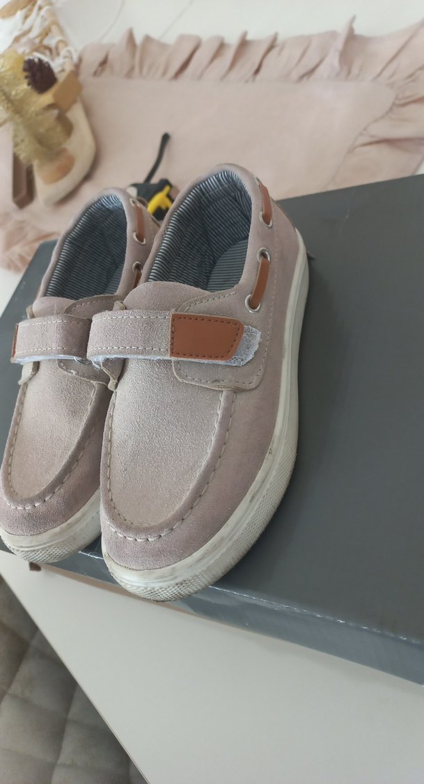 Bej Süet Erkek Çocuk Günlük Ayakkabı - Görsel 3