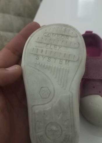 Pembe Kız Bebek İlk Adım Ayakkabısı - Görsel 3