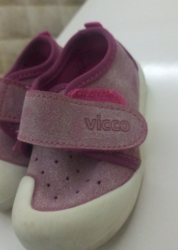 Pembe Kız Bebek İlk Adım Ayakkabısı - Görsel 2