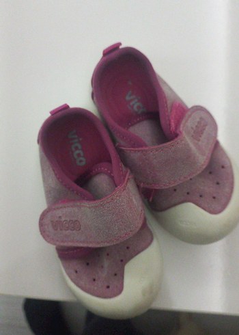 Pembe Kız Bebek İlk Adım Ayakkabısı - Görsel 4