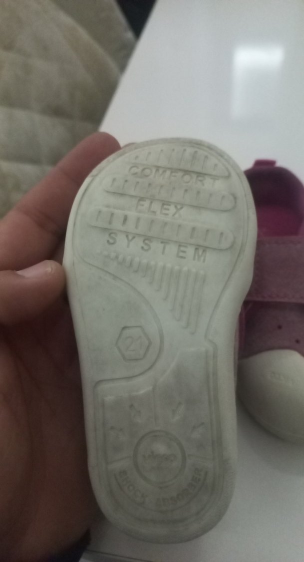 Pembe Kız Bebek İlk Adım Ayakkabısı - Görsel 3