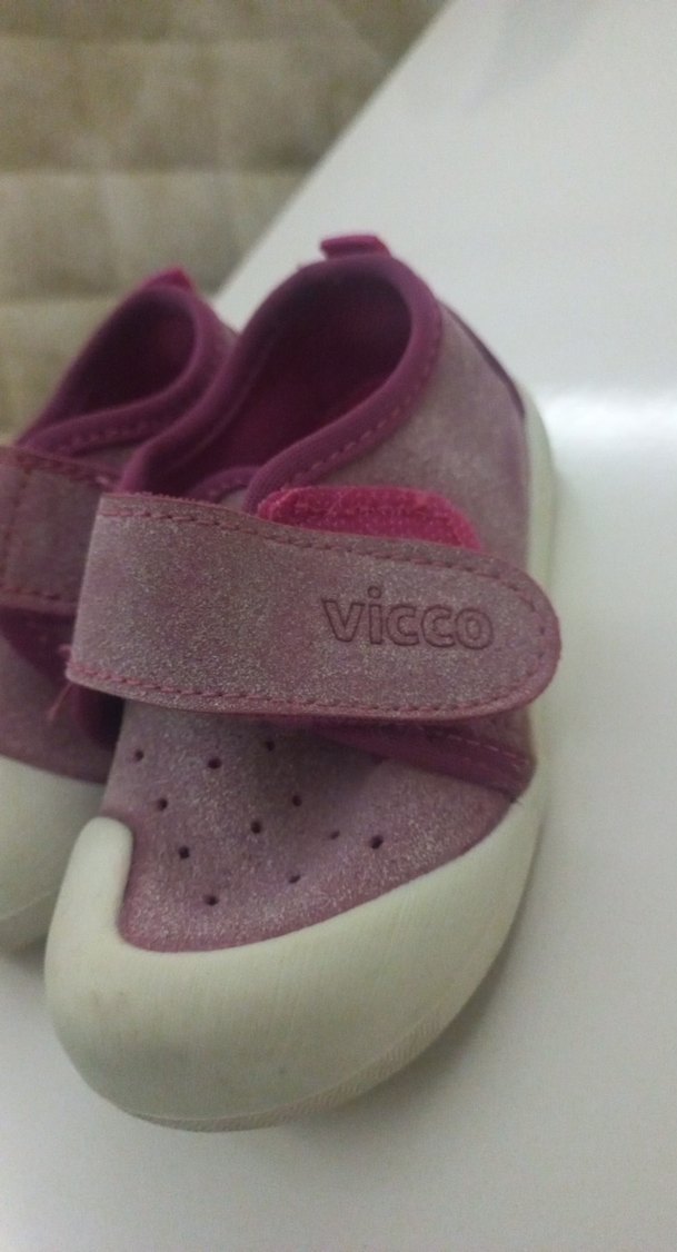 Pembe Kız Bebek İlk Adım Ayakkabısı - Görsel 2