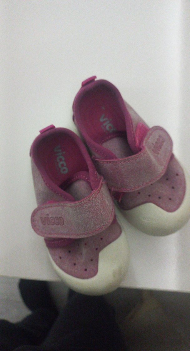 Pembe Kız Bebek İlk Adım Ayakkabısı - Görsel 4