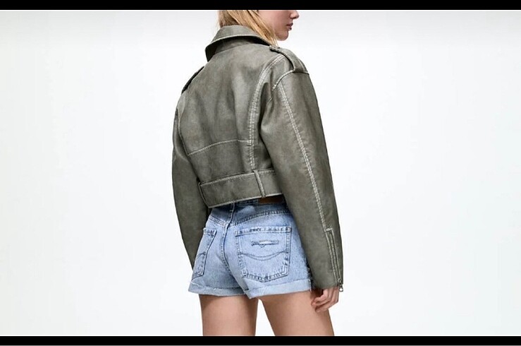 s Beden Pull bear deri ceket