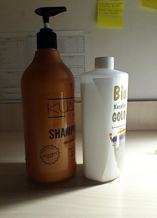 Kuaf şamp ve keratin