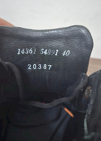 Erkek Bot orijinal hakiki deri greyder marka 40 numara - Görsel 3