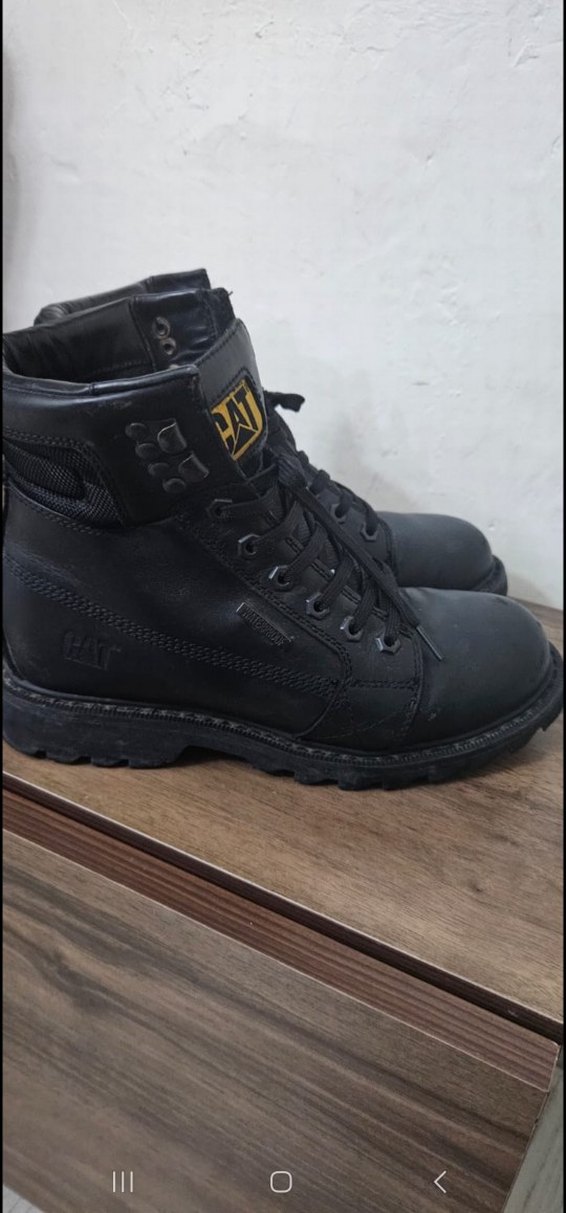 Erkek Bot orijinal hakiki deri cat marka 40 numara - Görsel 3