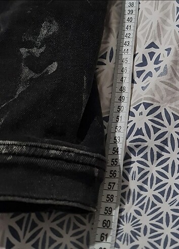 Erkek içi kürklü S beden kot ceket  - Görsel 2