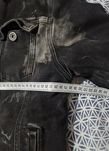 Erkek içi kürklü S beden kot ceket  - Görsel 4