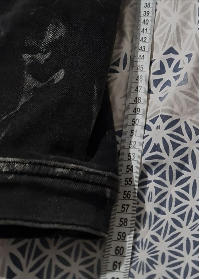 Erkek içi kürklü S beden kot ceket  - Görsel 2