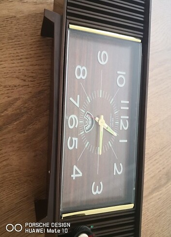 Seiko Corona masa saati Japon malı melodili 