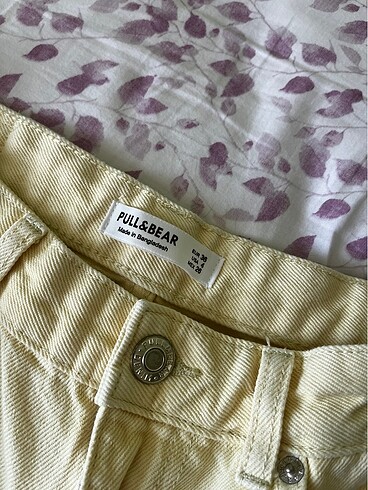 Pull and Bear Pull&bear sarı jean