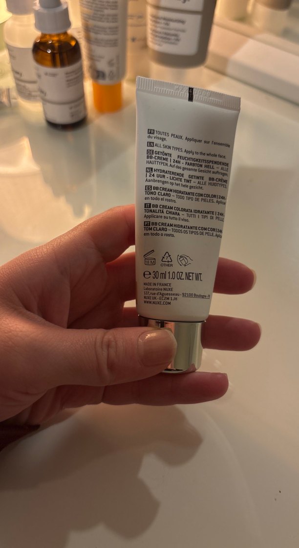 Nuxe Prodigieux 01 Işıltılı Bej BB Krem - Görsel 5