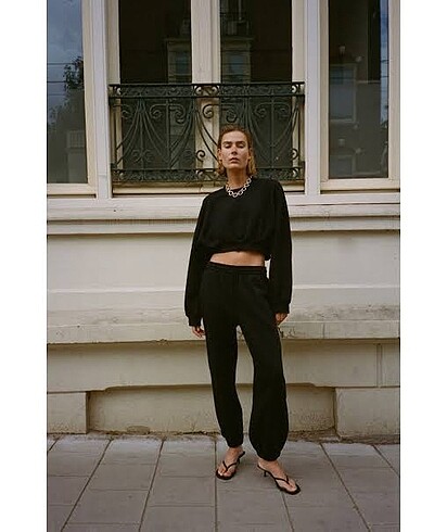 Zara gri eşofman takımı
