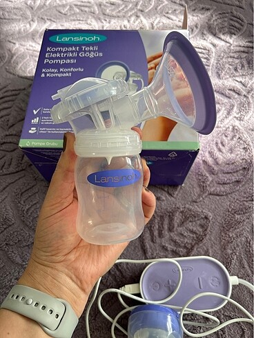 Lansinoh elektrikli göğüs pompası - Görsel 2