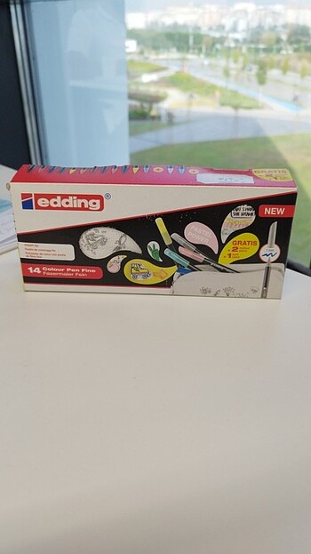 Edding 1200 Pastel Textile Kalemi 