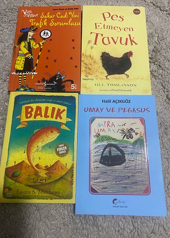Çocuk Kitapları Seti: 4 Kitap