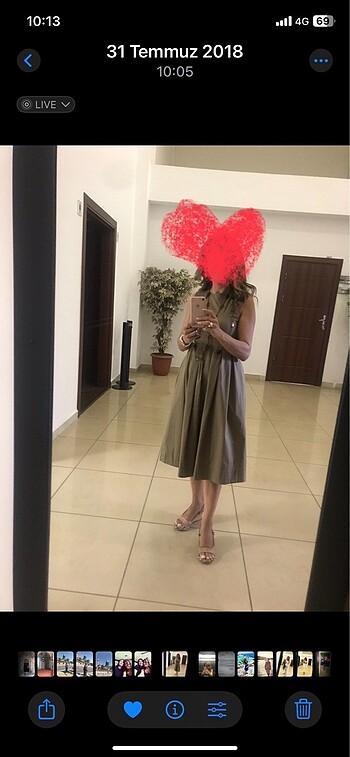 Camel renk spor şık elbise çok tarz