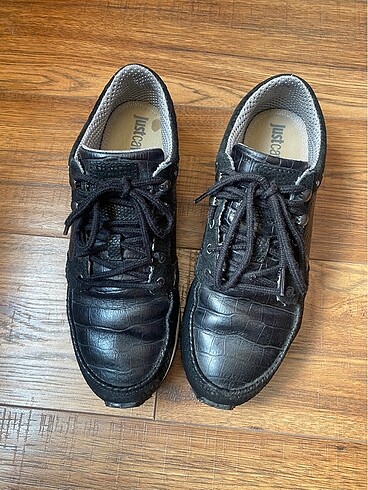 Just Cavalli #Just cavalli deri siyah #sneaker