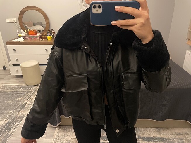 Diğer Deri Peluş Ceket
