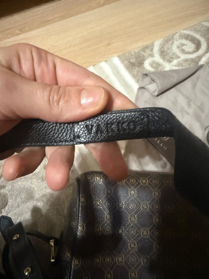 Vakko Kahverengi Deri Kadın Çanta - Görsel 5