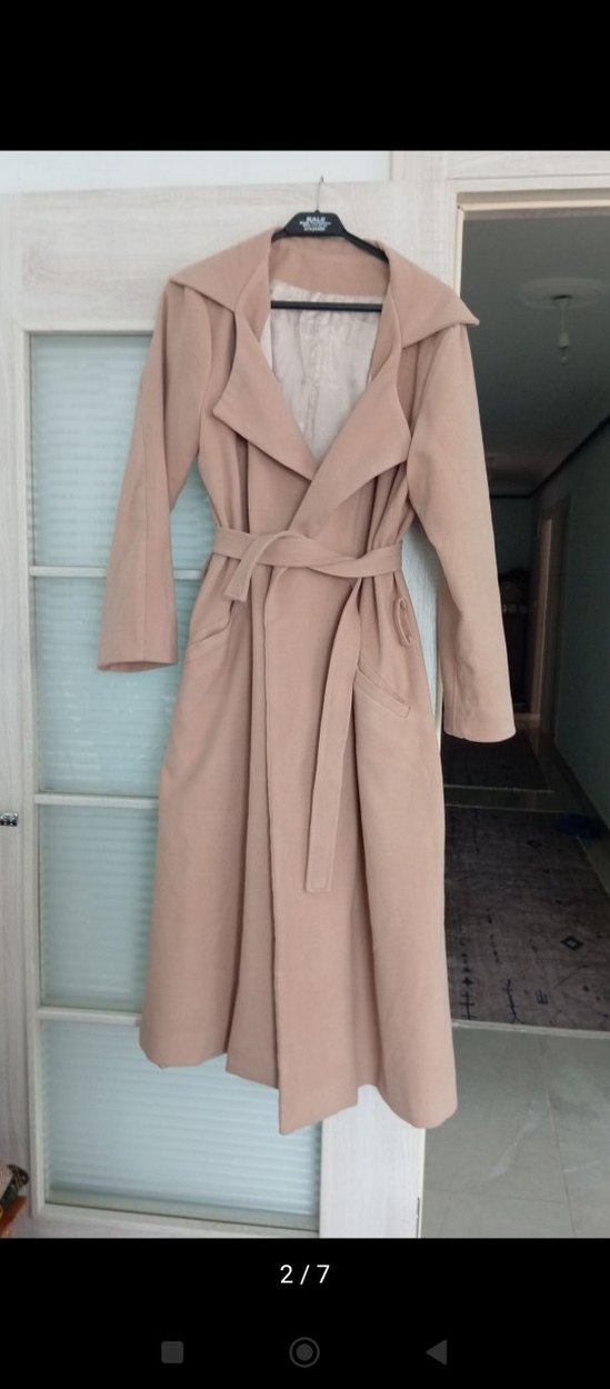 Bej  kaşe Kadın Kaban fırsat ürünleri - Görsel 2