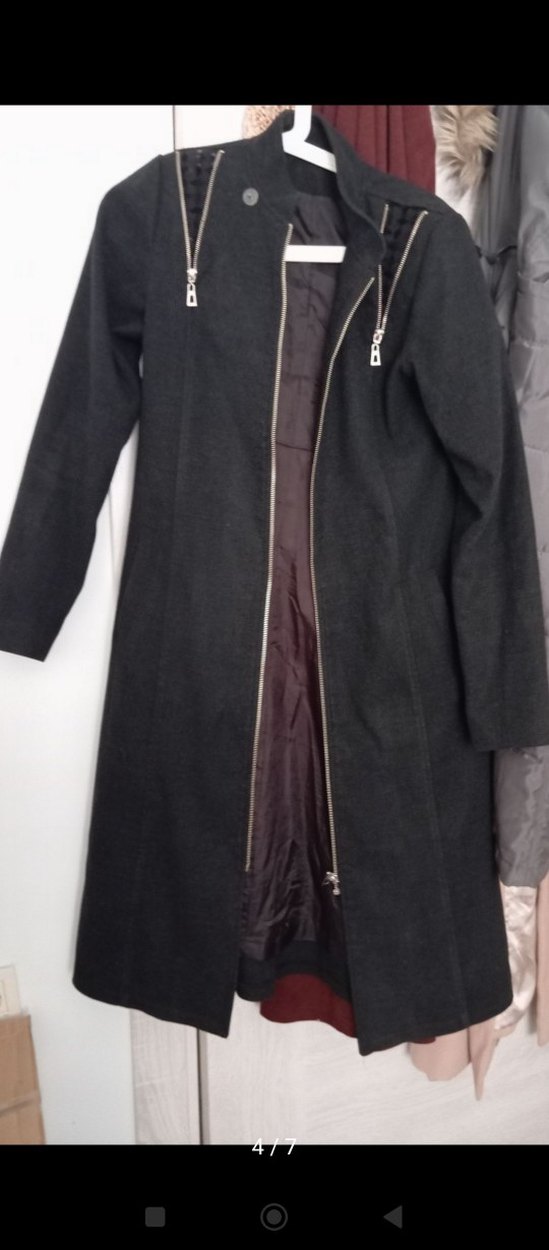 Bej  kaşe Kadın Kaban fırsat ürünleri - Görsel 4