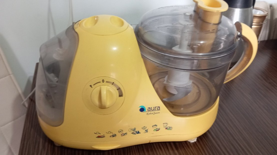 Aura RoboQueen Pastel Sarı Blender - Görsel 2