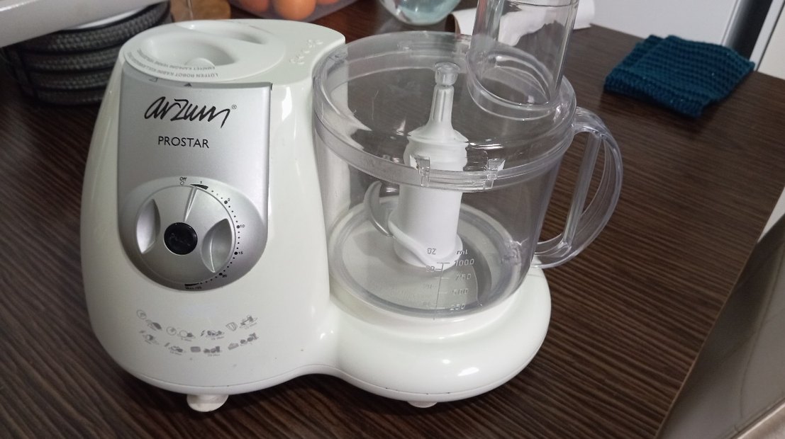 Aura RoboQueen Pastel Sarı Blender - Görsel 4