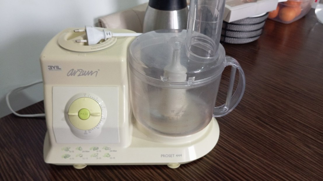 Aura RoboQueen Pastel Sarı Blender - Görsel 5