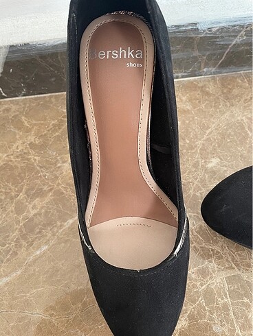 Bershka Bershka siyah topuklu ayakkabı